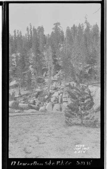 Big Creek Scenery - Sohier's investigation of future developments of Big Creek Project