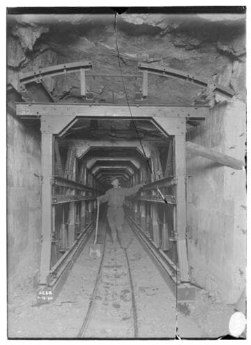 Kern River No. 3 - tunnels