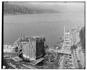 Big Creek Huntington Lake Dams