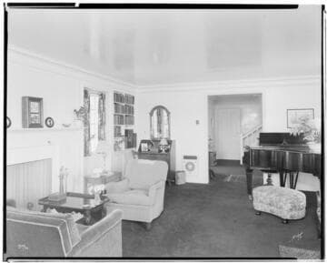 H2.7 - Home Living Room - All Electric Home of Mr. Loetcher, Hope Ranch