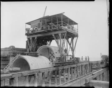 Installation of cooling water intake conduit in ocean for unknown coastal steam power plant