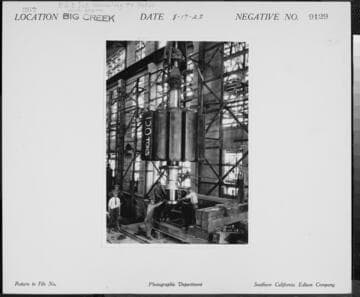 Big Creek Powerhouse #3 - PH #3 Interior