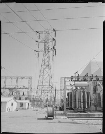 Stringing conductors into substation & splicing high-