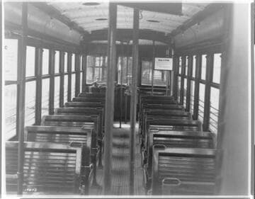Santa Barbara Street Car interior