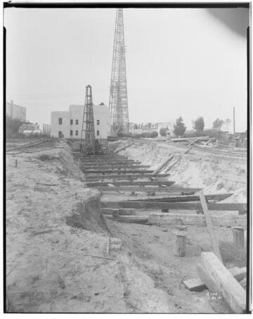 Long Beach Steam Station, Plant #3 - 1st work on #12 Unit