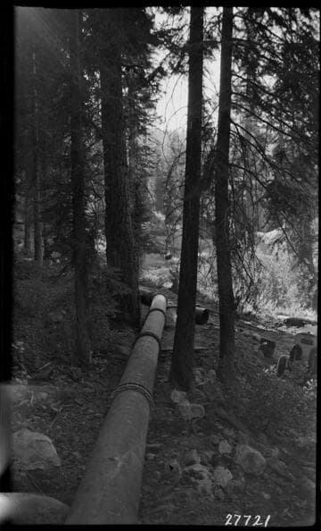 Big Creek, Florence Lake Dam - Ward Tunnel