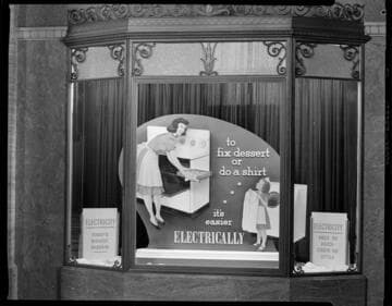 General Office display window