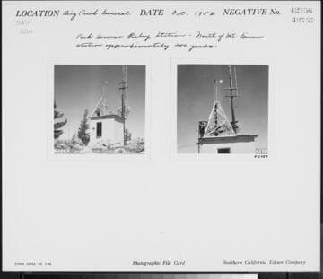 Big Creek General - Park Service Relay Station