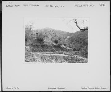 Big Creek Powerhouse #3 - Road construction