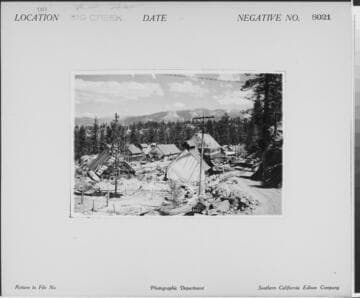 Big Creek, Florence Lake Dam