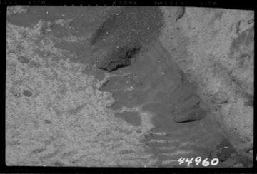 El Segundo Steam Station. - Detail of rust and mill scale