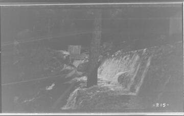 The Marble Fork headworks at Kaweah #3 Hydro Plant