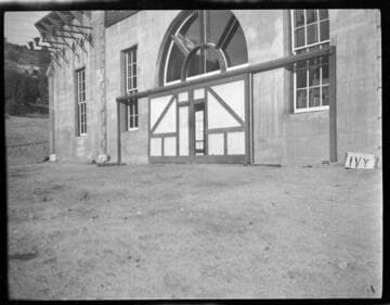 Electric substation exterior