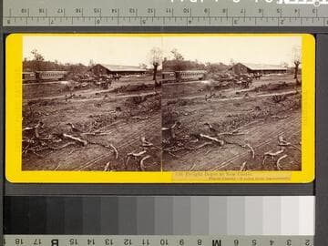 138. Freight Depot at New Castle, Placer County — 31 miles from Sacramento