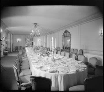 Renaissance room, Perino's restaurant