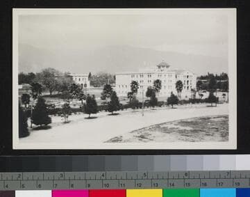 Gates Laboratory, Bridge Laboratory, and Throop Hall. [Duplicate]