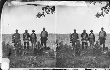 Osage sub-chiefs. Delegation to Annual Grand Council, 1875
