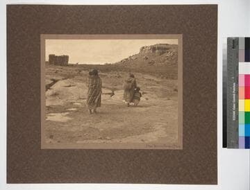 Hopi Women. Second Mesa