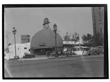 The original Brown Derby, Los Angeles