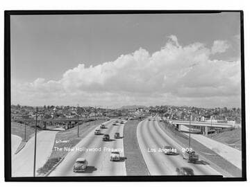 The New Hollywood Freeway, Los Angeles
