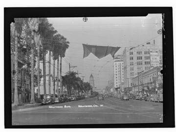 Hollywood Blvd., Hollywood, Cal