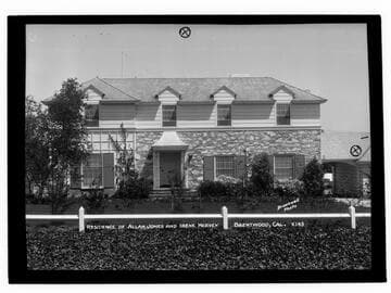 Residence of Allan Jones and Irene Hervey, Brentwood, Cal