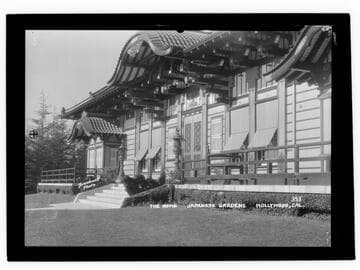 The home, Japanese Gardens, Hollywood, Cal