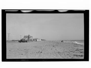 Houses on the beach, Pismo, California
