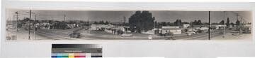 Panoramic view of Ventura and Reseda boulevards, Tarzana