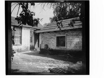 A View of the Wm Stockton place, San Gabriel, Calif