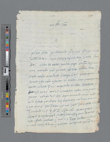 Antonio de Ulloa letter to Gonzalo Pizarro