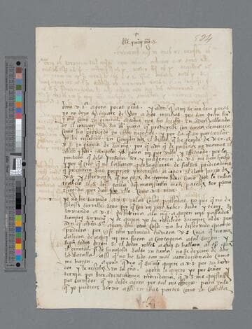 Francisco de Robles letter to Gonzalo Pizarro