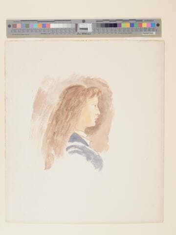 Girl with Long Brown Hair