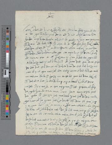 Pedro de la Peña letter to Gonzalo Pizarro