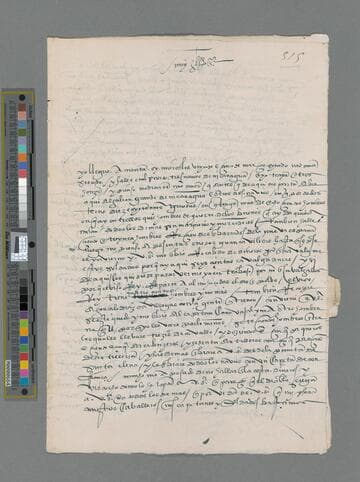 Hernando Bachicao letter to Gonzalo Pizarro