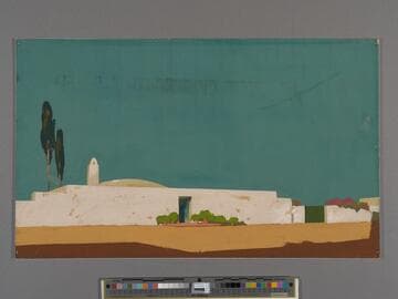 Reachi, Manuel, rendering of a residence never built, Ensenada, Mexico