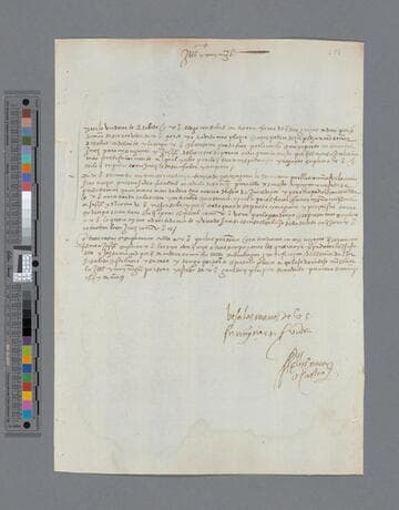 Cristóbal Vaca de Castro letter to Gonzalo Pizarro