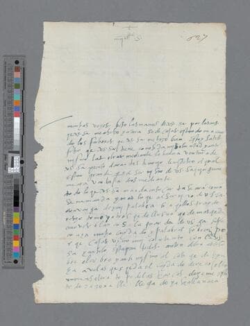 Juan de Silveyra letter to Gonzalo Pizarro