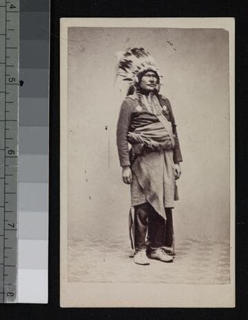 Big Rib - a chief of the Sioux Indians
