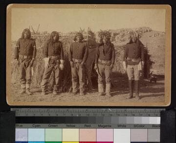 Apache scouts in the employ of the U.S. Army