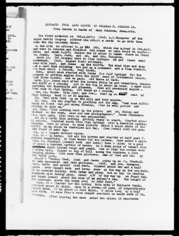 Autobiography and diary excerpts of William D. Johnson [microform]: approximately 1872-1886