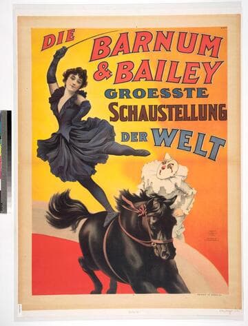 Die Barnum & Bailey groesste schaustellung der welt