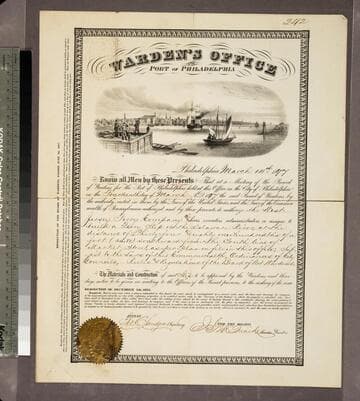 Warden's Office of the Port of Philadelphia