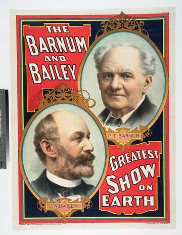 Barnum & Bailey greatest show on Earth