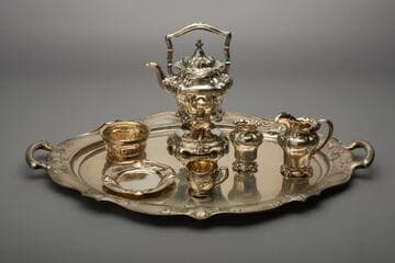 Martelé Tea Service, Tray