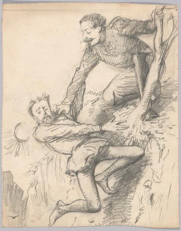 Political Caricature with Napoleon III