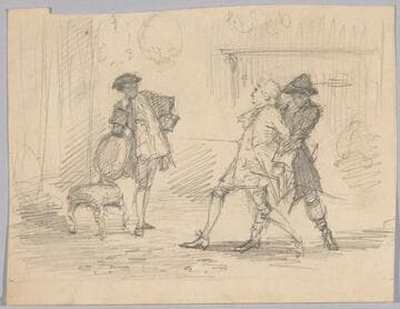 Three Men, Two Struggling