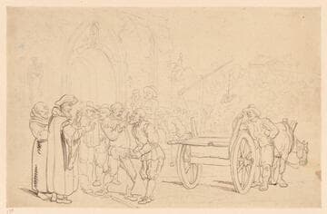 A Man Having his Tongue Cut