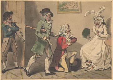 Disagreeable Intrusion, or Irish Fortune Hunter Defected