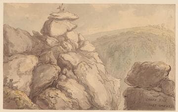 The Logan Rock, Cornwall